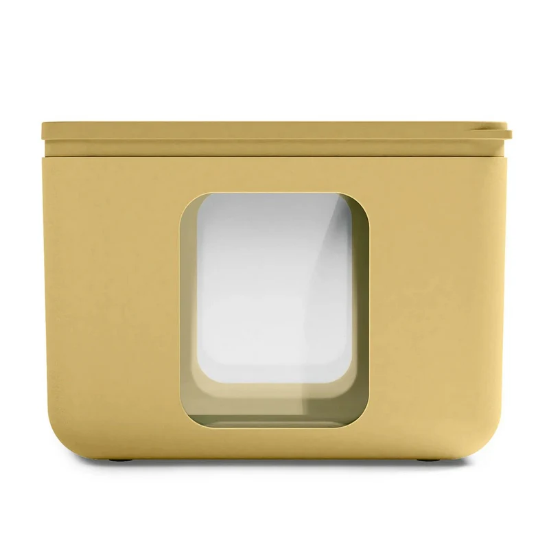 Blim PLUS Peek Box Contenitore Quadro 2 Pezzi 10x13cm Citrus Giallo