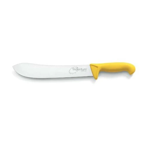 Coltello tridentum new line scimitarra cm.26 giallo