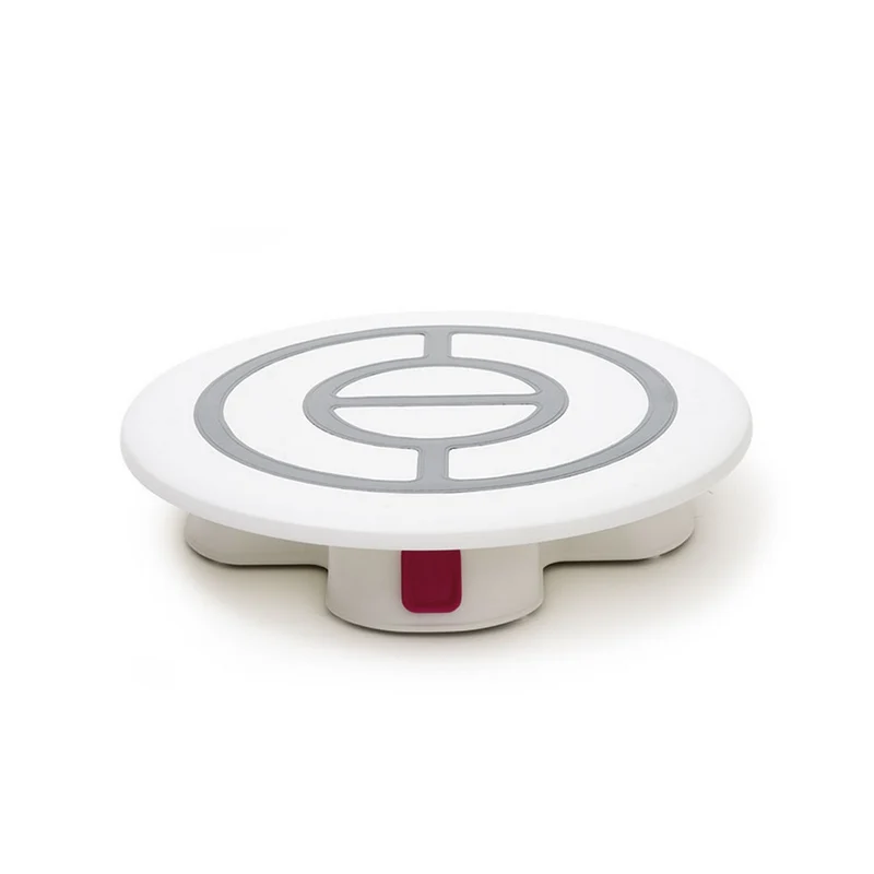 Piatto giratorta con base e blocco