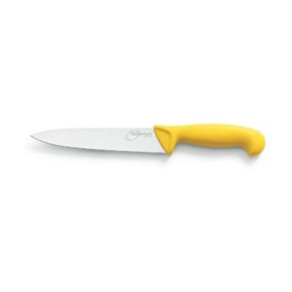 Coltello tridentum new line scannare cm.18 giallo
