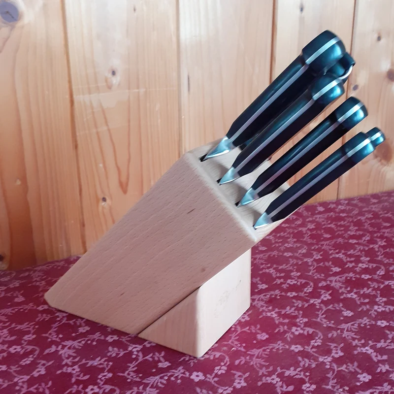 Ceppo legno tridentum linea forgiata 6 pezzi