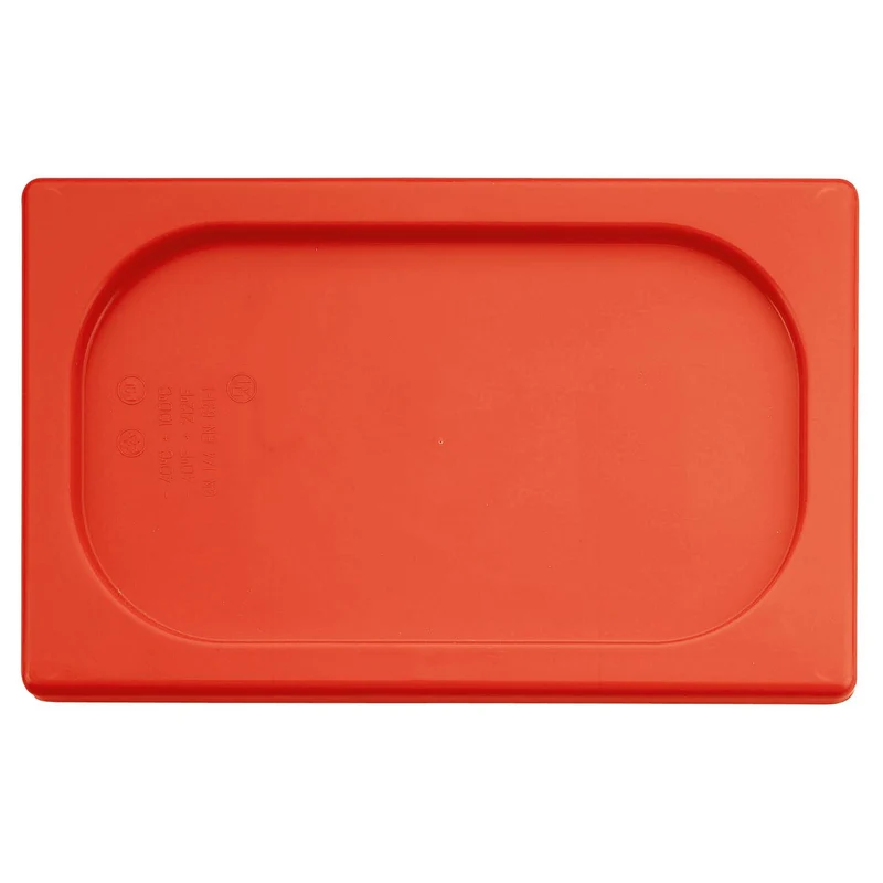 Coperchio in Polipropilene - 1/4 GN - Rosso