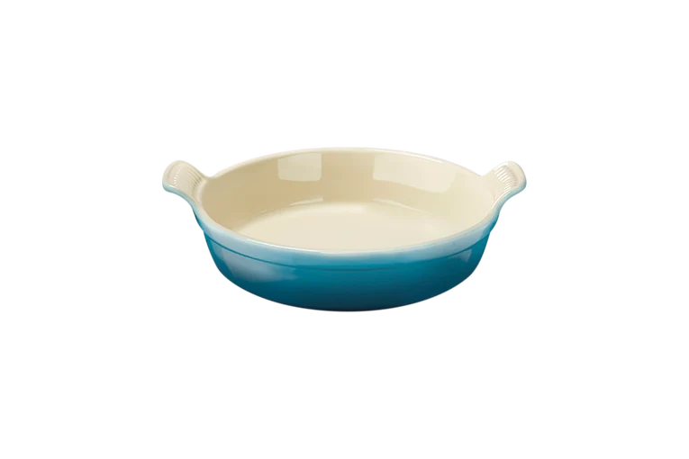 Pirofila Tradition rotonda in gres vetrificato - 24 cm, 2L Deep Teal