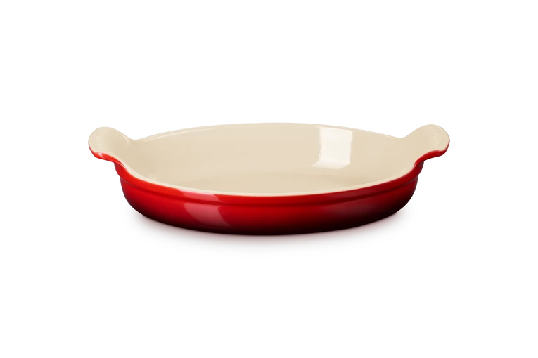 Pirofila ovale in gres vetrificato - 28 cm, 1.6L Ciliegia