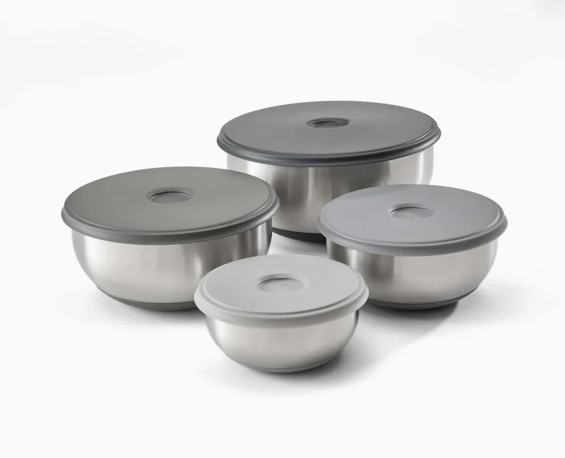 Set di ciotole in acciaio inossidabile Nest™ Prep&Store