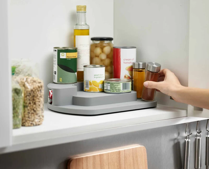 CupboardStore Organizer rotante, salvaspazio per dispensa