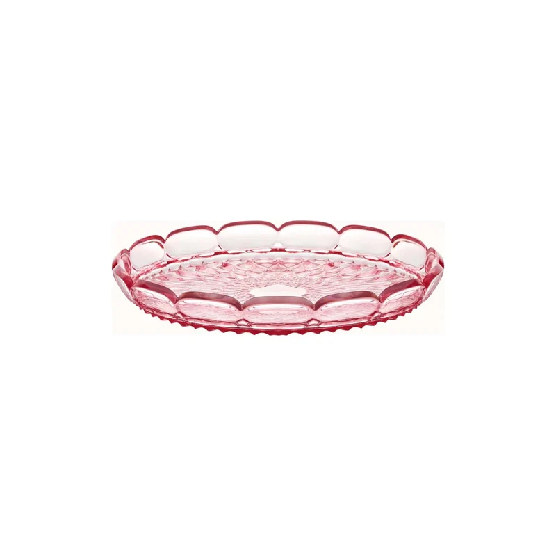 VASSOIO TONDO PICCOLO "VANITY" - Flamingo Pink