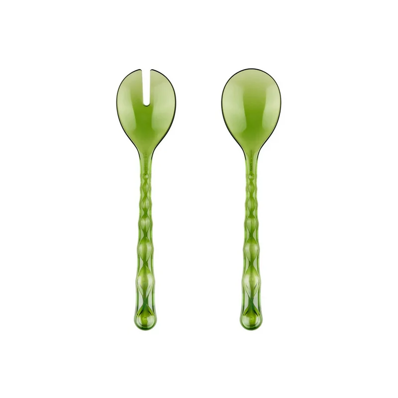 POSATE INSALATA "VANITY" - Water lily green