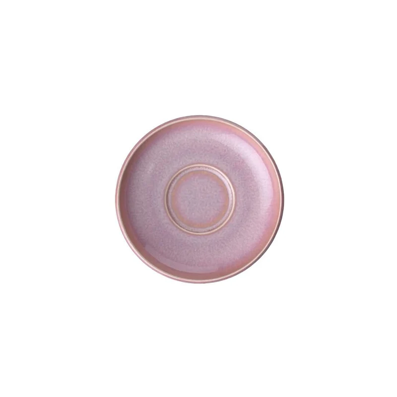 PERLEMOR Piattino per tazzina da caffè - Rosa, Ø12 cm, Premium Porcelain