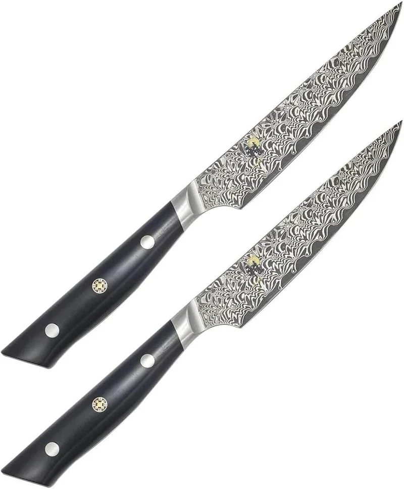 Set 2 coltelli lisci da bistecca - 23 cm
