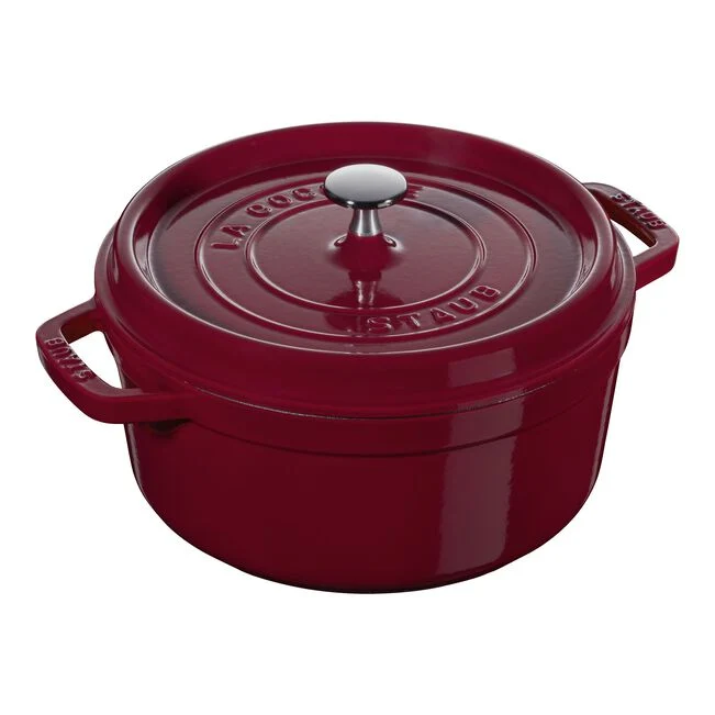 Cocotte rotonda - 26 cm, bordeaux