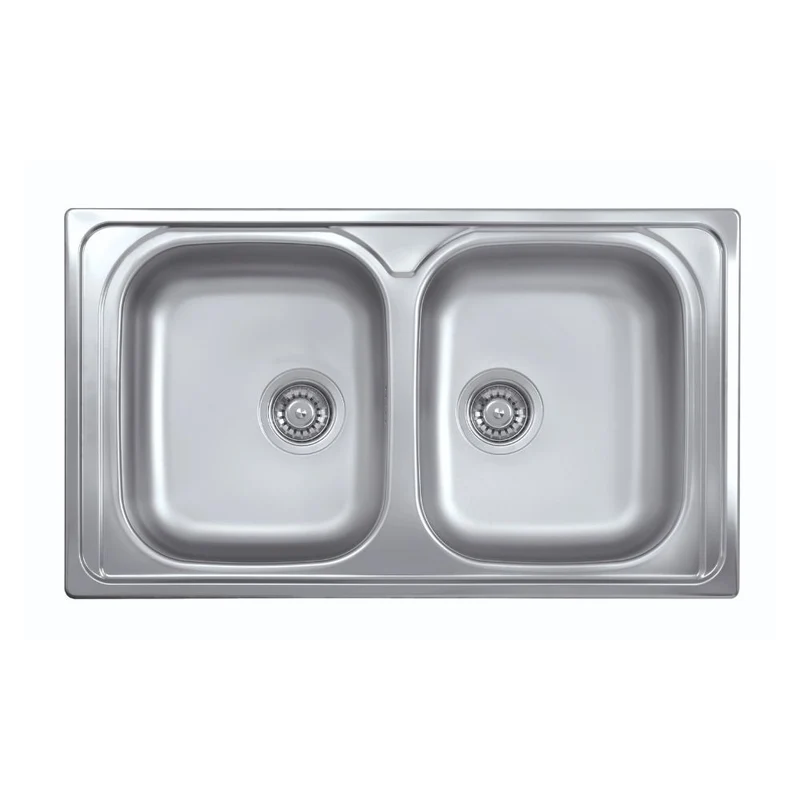 Lavello 86x50 cm 2 vasche
