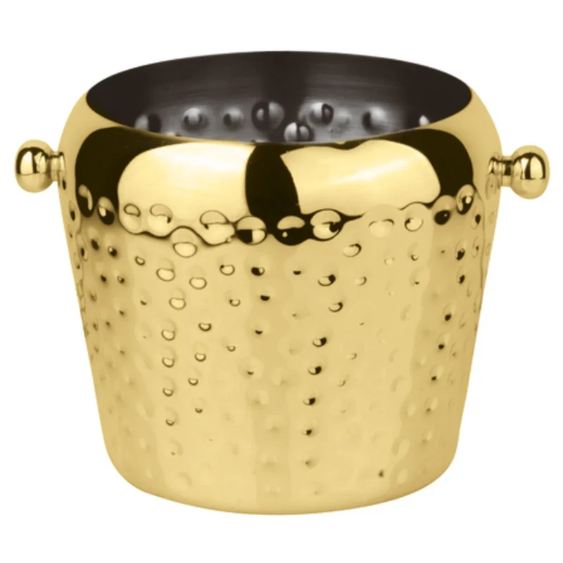 Secchio Ghiaccio - acciaio inox mirror gold -2,000 l