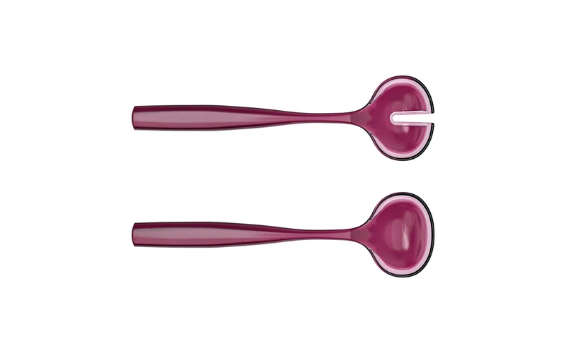POSATE INSALATA "DOLCEVITA" - COLORE AMETHYST