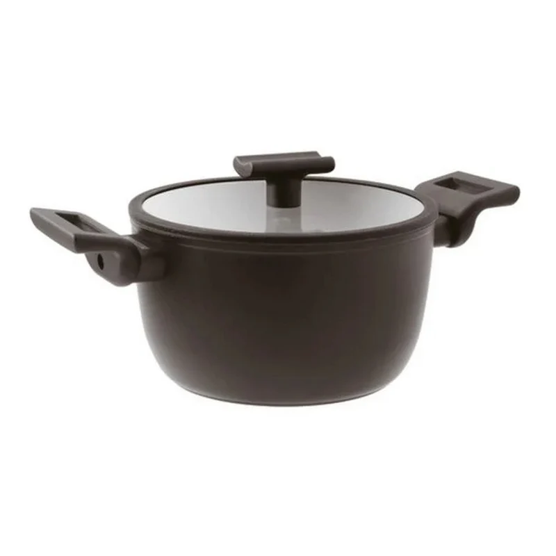 Titan Pro Double Induction Casseruola alta 2 maniglie - 24 cm