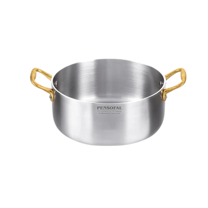 Pensofal Casseruola con due maniglie in fusione di ottone