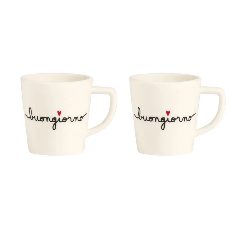 Set 2 tazzine espresso " Buongiorno "