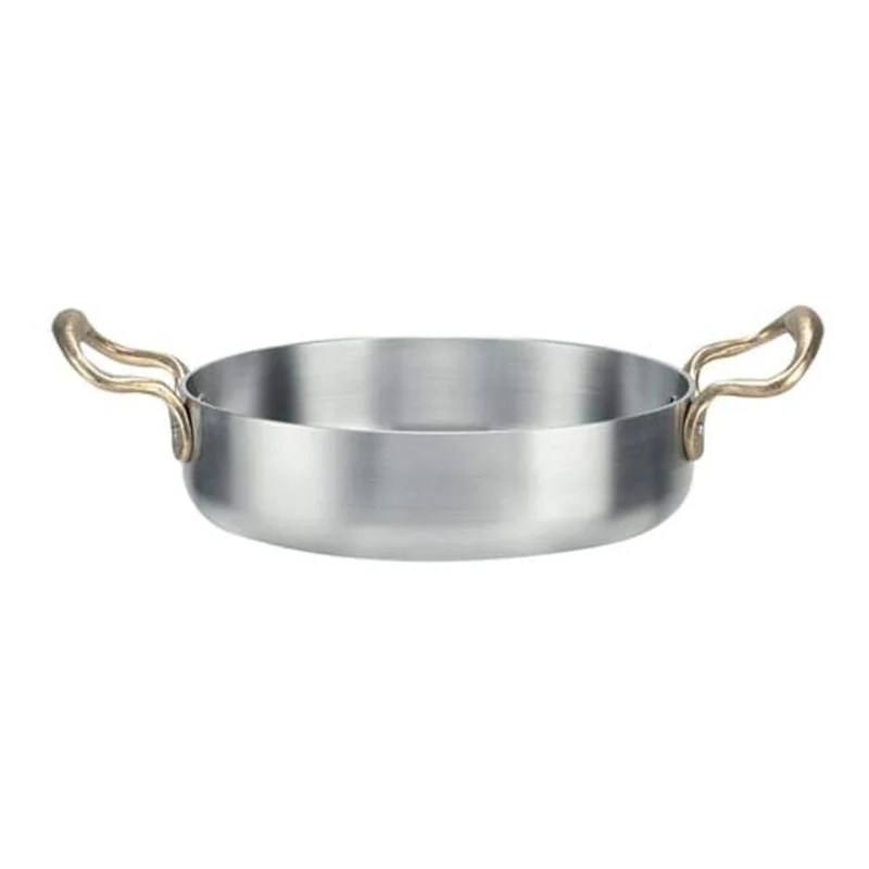 ACADEMY CLASS-TEGAME CILINDRICO 24 CM-2MANIGLIE IN OTTONE