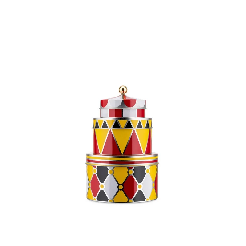 CIRCUS - Set di 3 scatole portaoggetti