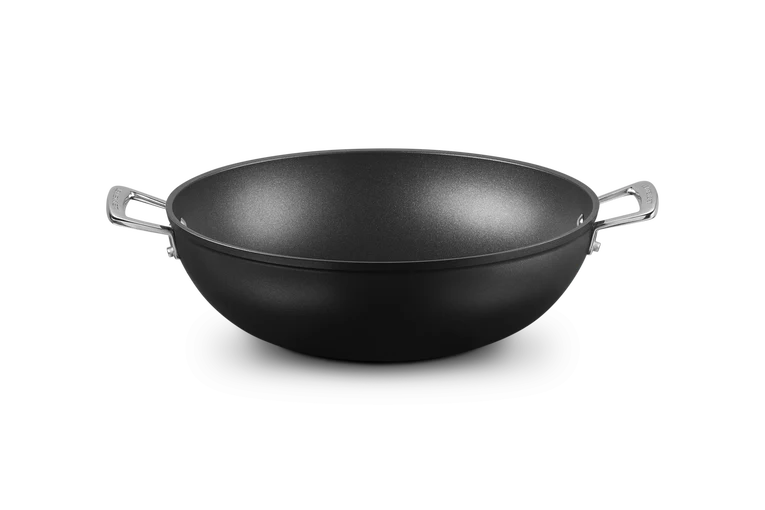 Padella Wok in alluminio antiaderente - 32 Cm, 6L