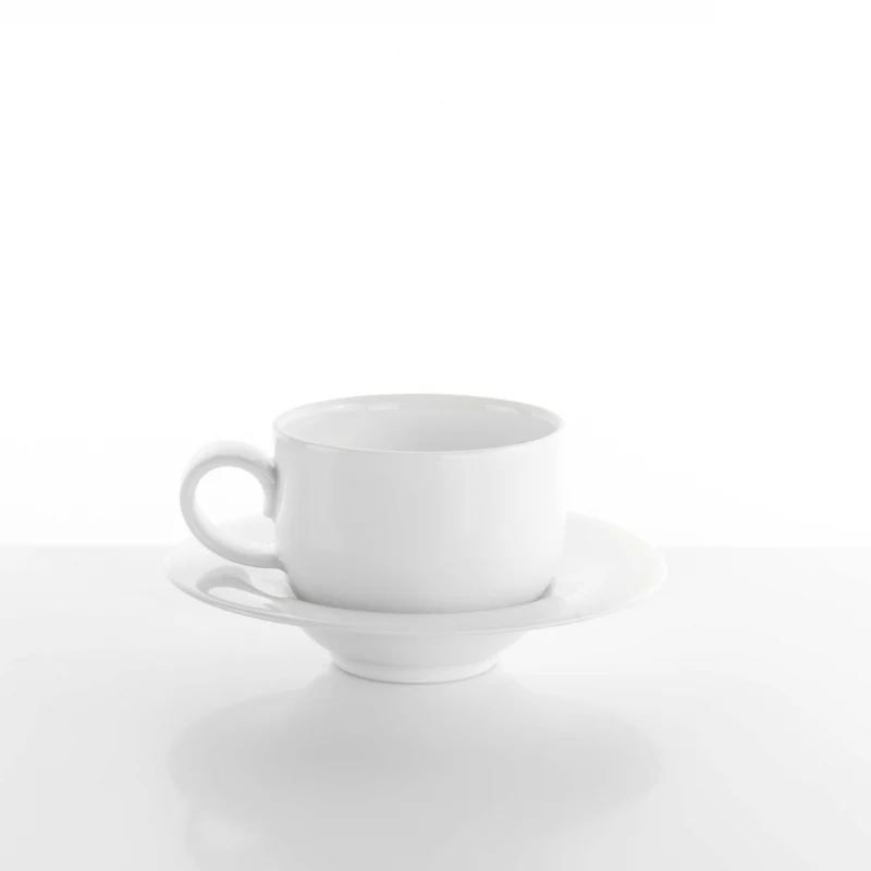 Tazza caffè con piattino Plus