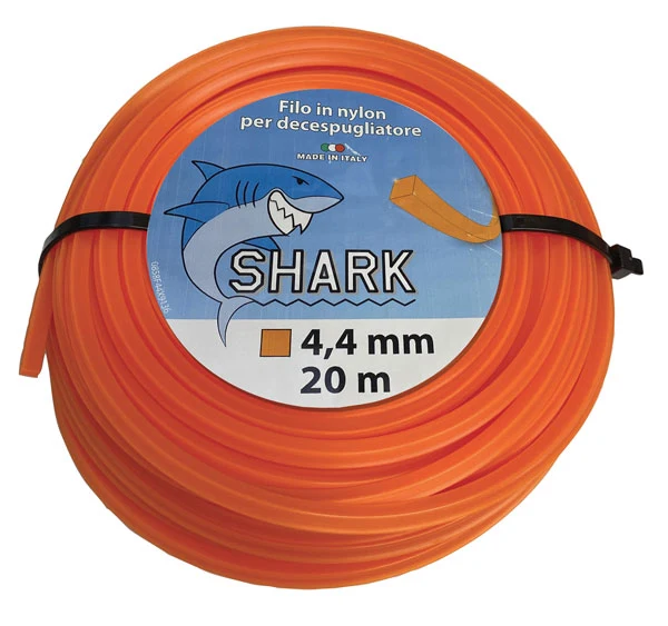 Filo Decespugliatore Quadro 4,4MM 20MT