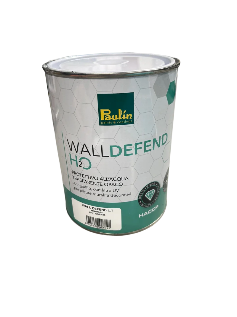 Finitura trasparente opaca Paulin Wall Defend H2O