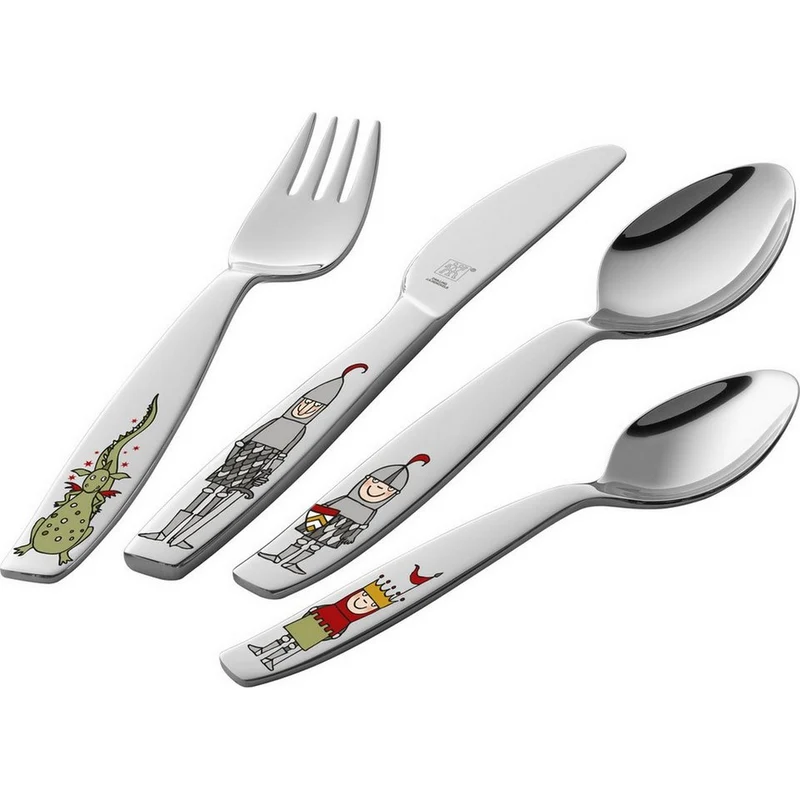 Zwilling, Set di posate da bambino, argento