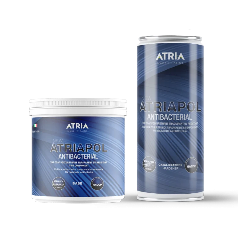 ATRIA - Atriapol Antibacterial - Finitura poliuretanica bicomponente Lucida/Opaca