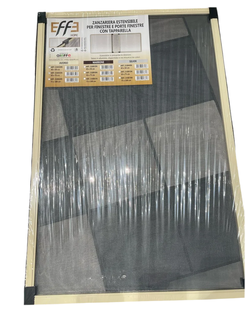 Effe Home - Zanzariera Estensibile - per finestre e porte finestre con Tapparelle
