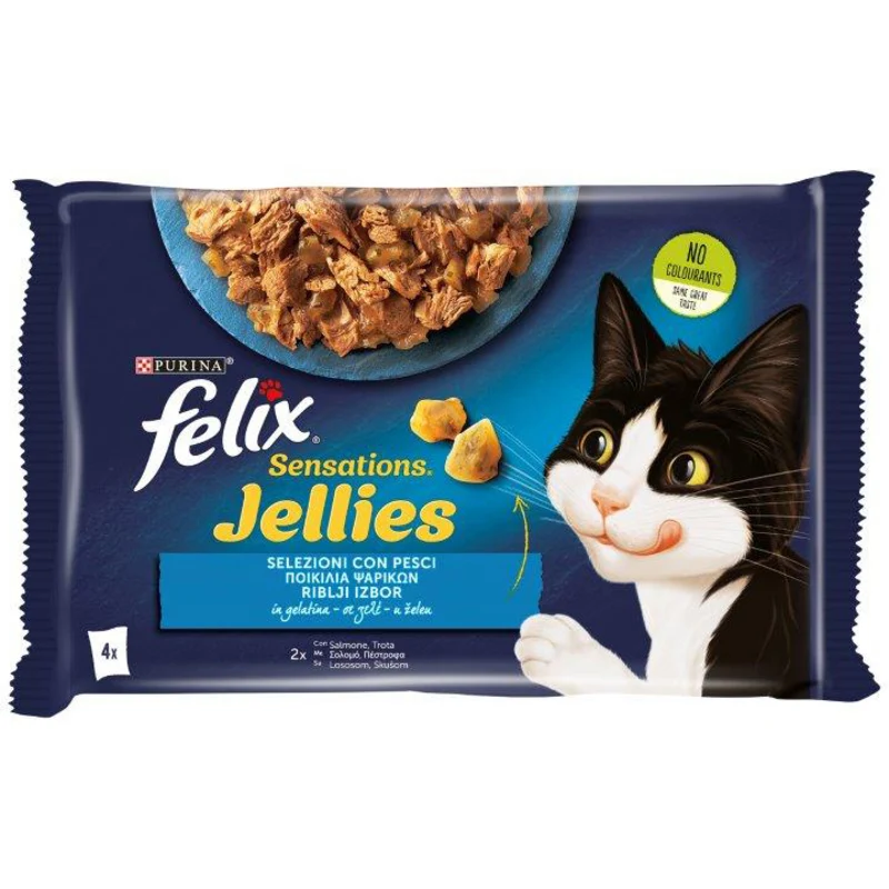 Felix Jellies Selezione Pesci Gr.85X4