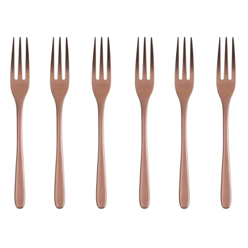 Sambonet Forchette Dolce Taste Vintage Pvd Copper Set Regalo