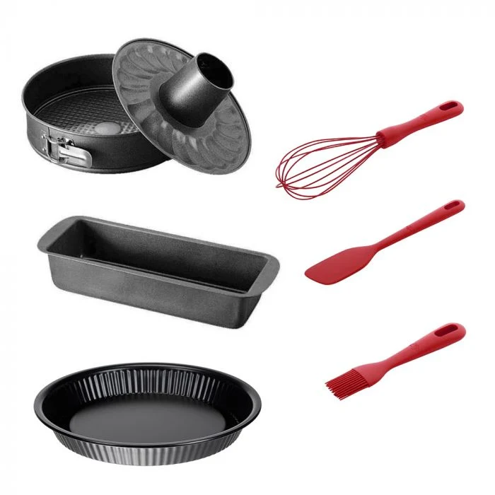 I love Cooking to party - SET 6 pezzi stampi da forno con accessori