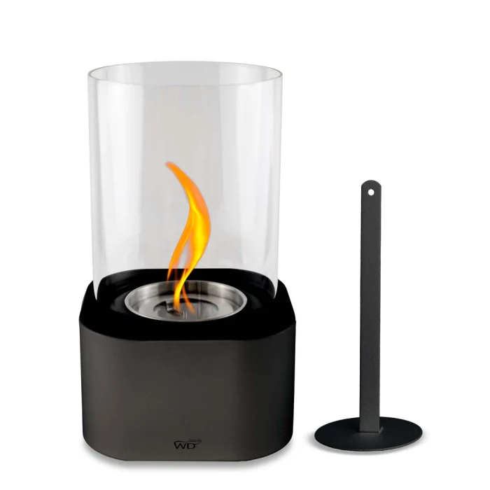 Wd Lifestyle Caminetto centrotavola nero - WD769N