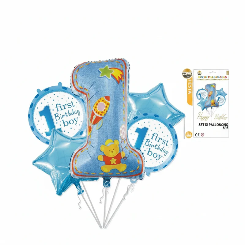 Dz Set Palloncini Baby Boy 1