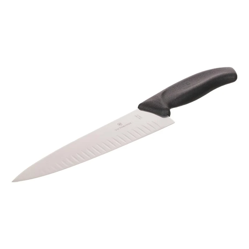Coltello cucina alveolato - 20 cm