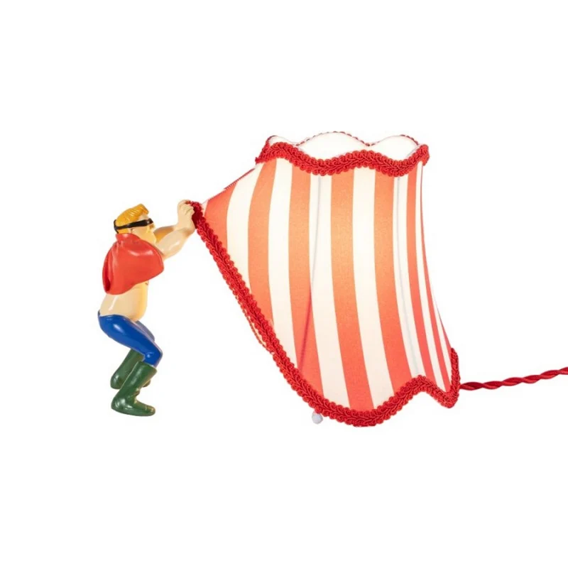 "CIRCUS - SUPER JIMMY" ABAT-JOUR IN RESINA, METALLO E POLIESTERE
