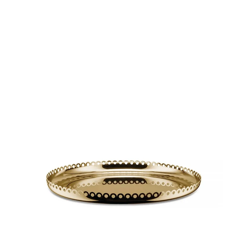 Edges - Vassoio - colore ottone