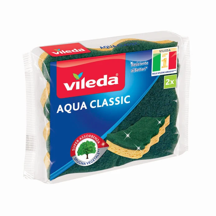 Vileda Spugna Aqua classic 2 pz.