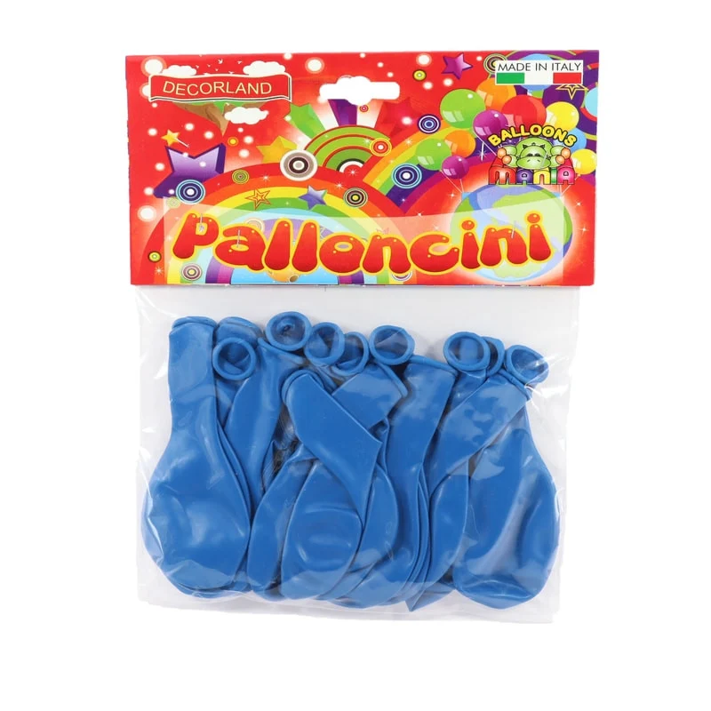 Decorland Palloncini medium 18 pz blu