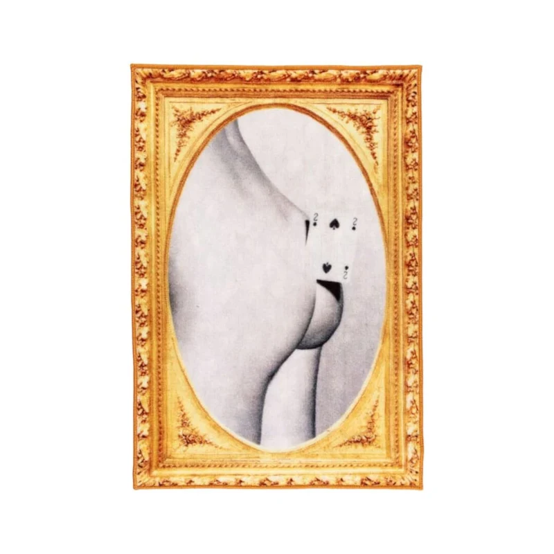 TAPPETO BAGNO - 60x90 cm TWO OF SPADES