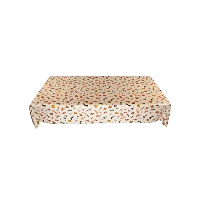 Seletti Tovaglia Vinile E Cotone Stampata Toiletpaper