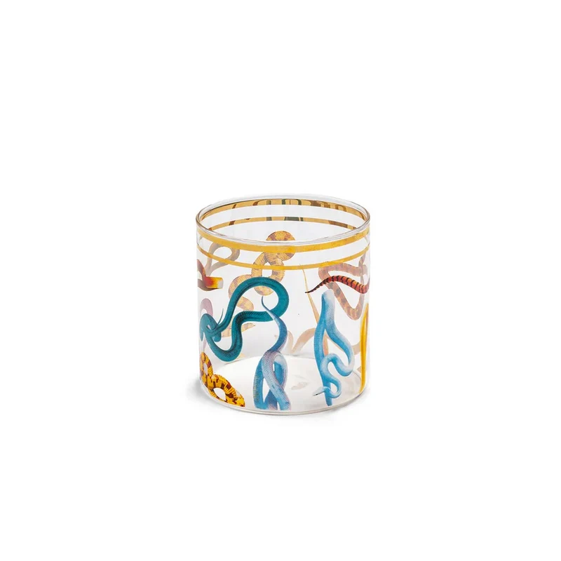 Glass Water Snakes - Bicchiere In Vetro