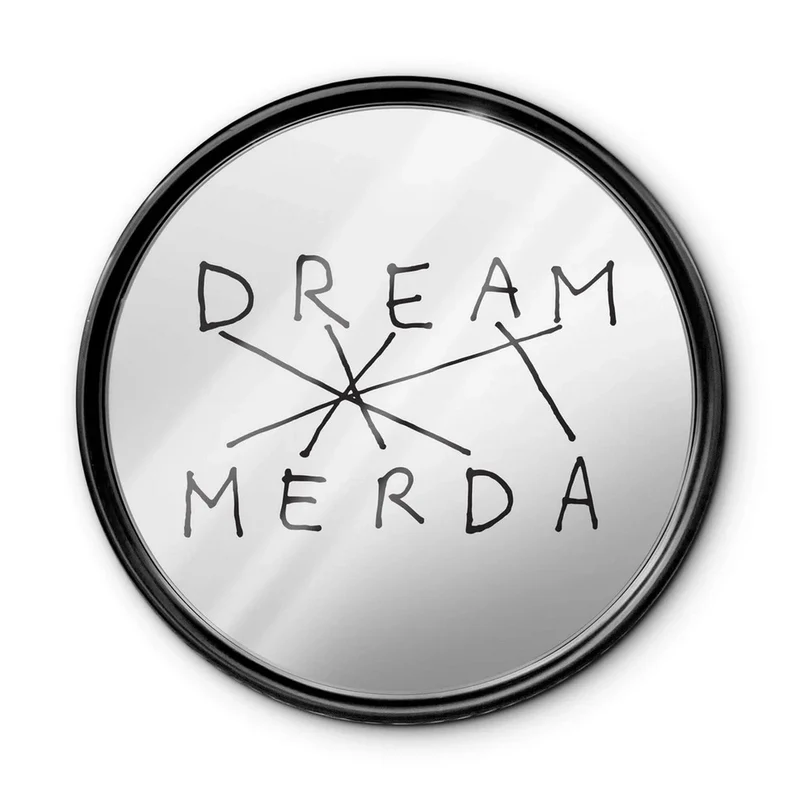 Seletti Specchio Con Cornice Mdf "Dream-Merda" - 17060