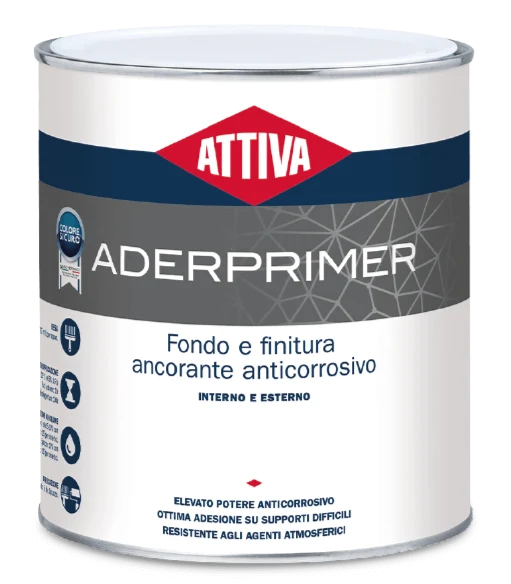 ADERPRIMER FONDO E FINITURA INTERNO E ESTERNO - ATTIVA