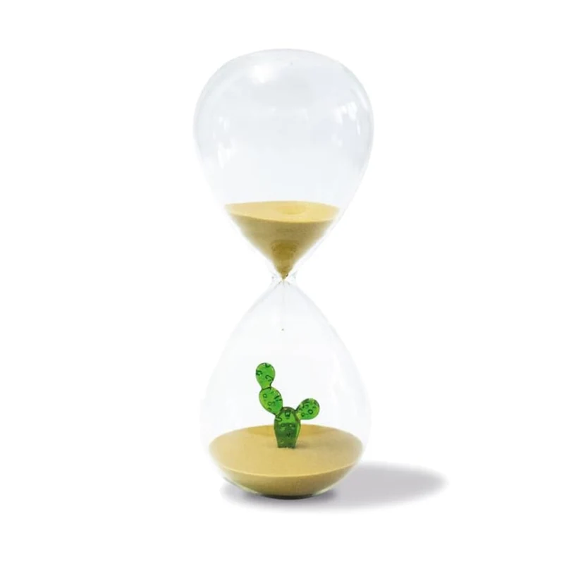 Clessidra in vetro borosilicato con soggetto interno in vetro Durat