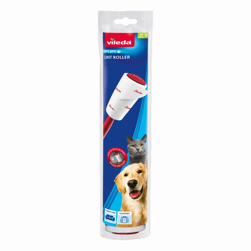 Rullo per rimuovere peli, capelli e particelle di sporco, Vileda Pet Pro