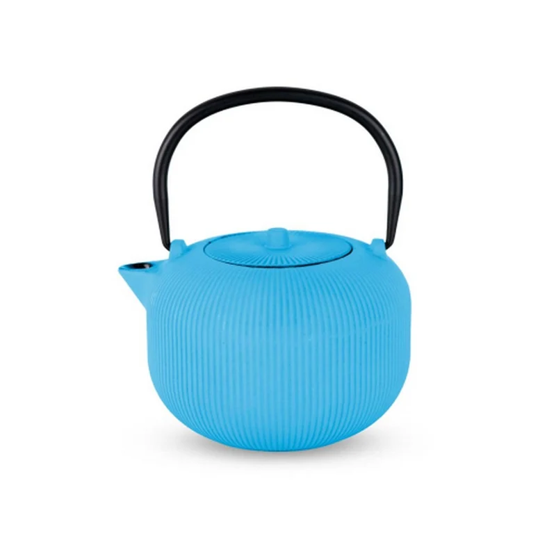 Teiera in ghisa - 1L azzurro