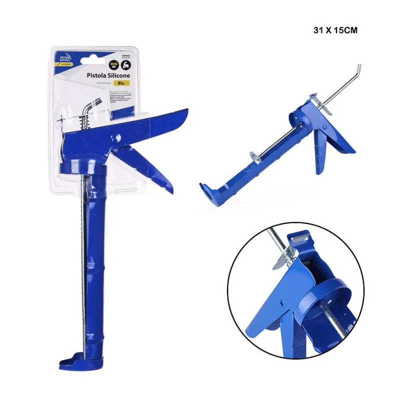 Brix Pistola silicone 31x15 cm blu