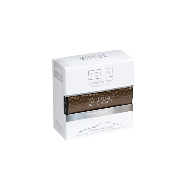 ICON profumatore per auto - Metal Shades / SANDALO BERGAMOTTO